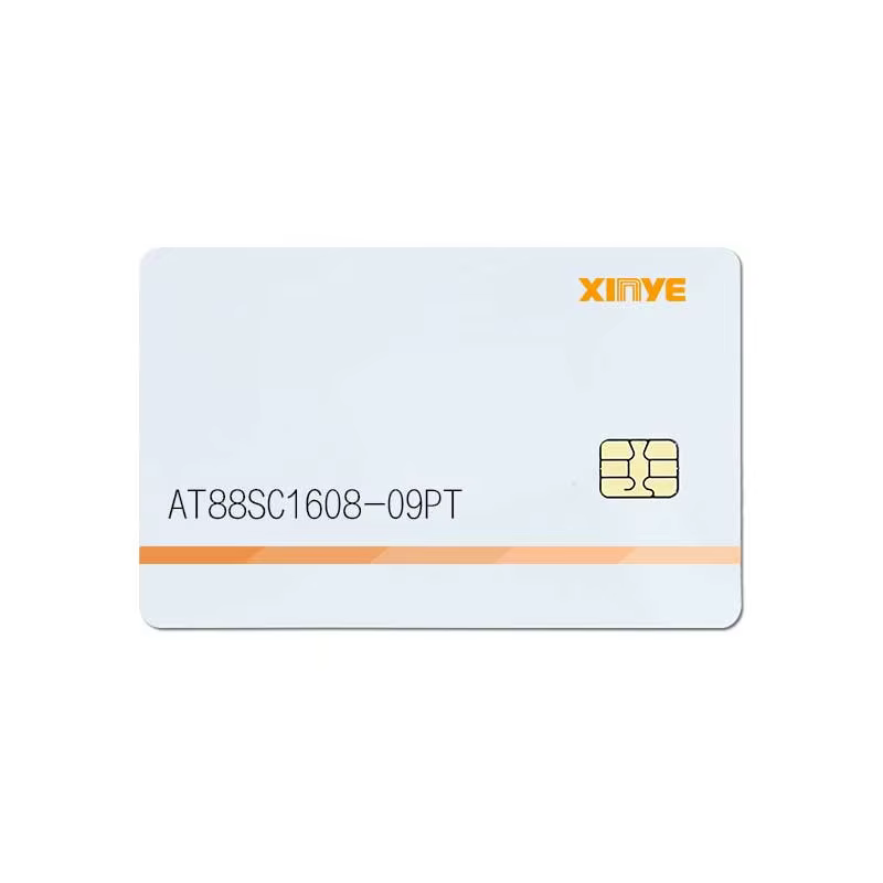 Printed 4428 4442 contact ic chip card custom details