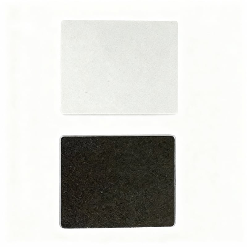 Square Round Thermal Paper Ferrite Anti-metal Layer HF 13.56MHZ ISO14443A RFID Labels Sticker