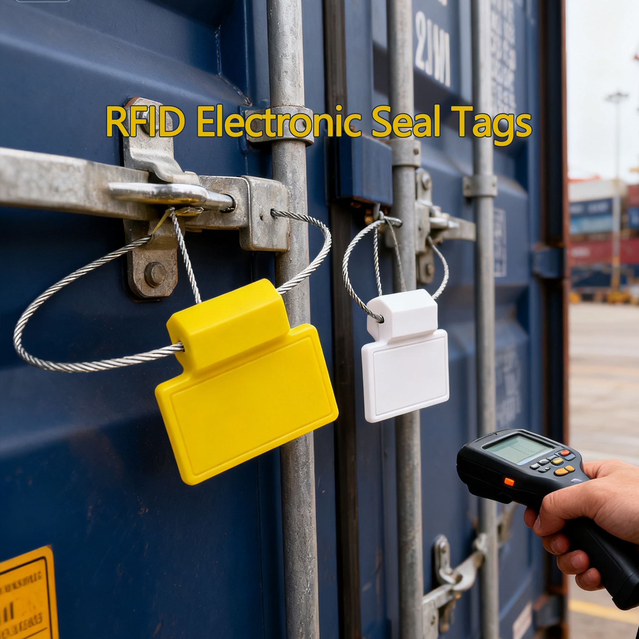 RFID електронни етикети за печати в логистични сценарии