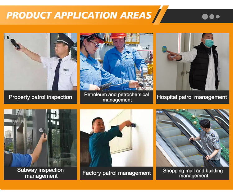 RFID patrol pointb tags HF token tags for rfid guard patrol management system manufacture