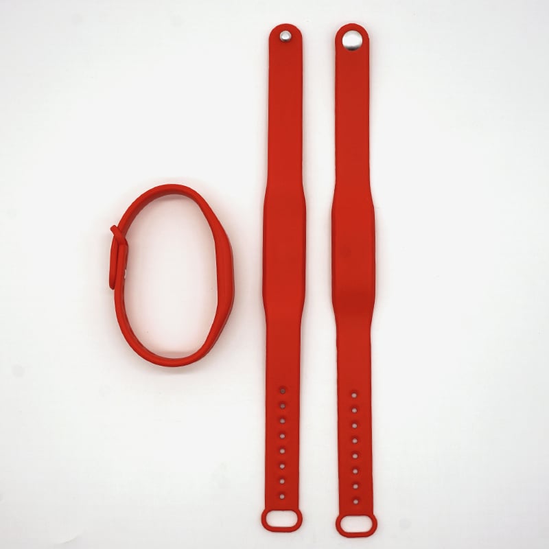 Gelang RFID Silikon HF Mifare Classic 1k S50 Mifare Classic 4k S70 Kilang Disesuaikan