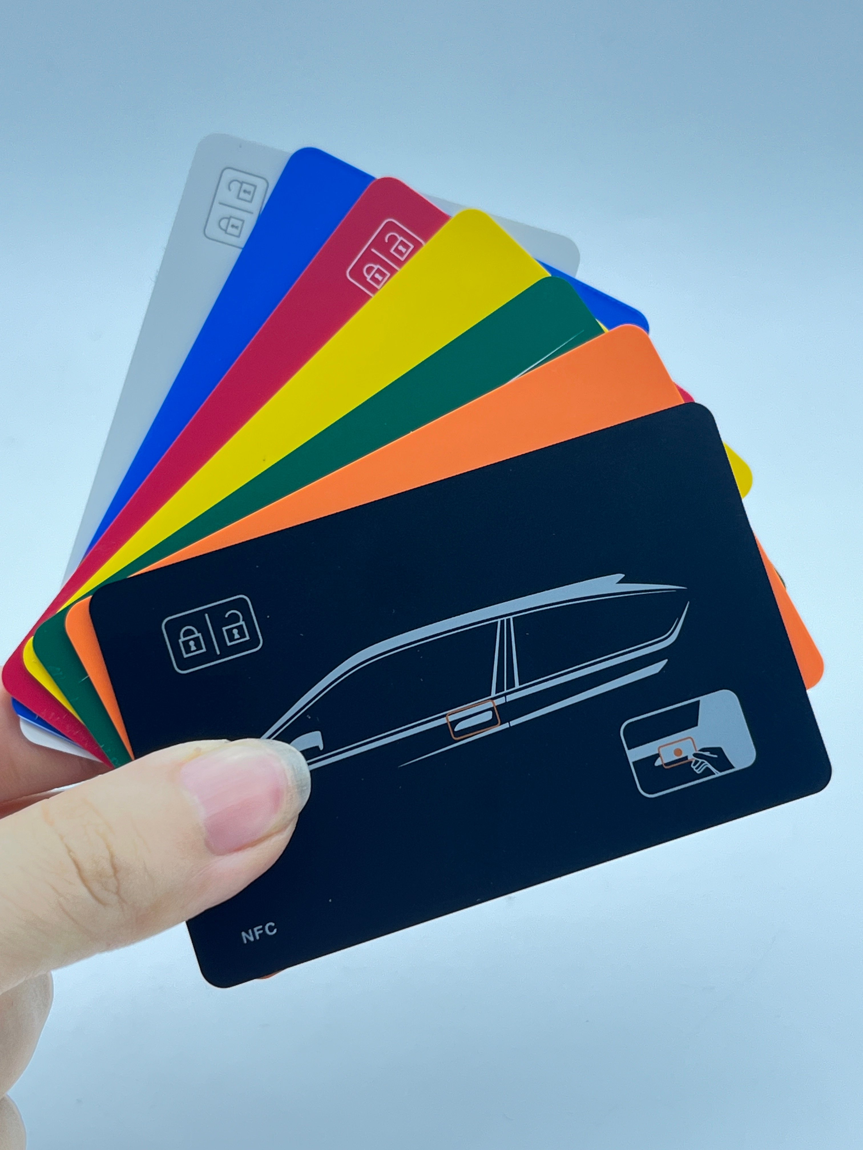 Cárta PVC Chun cárta eochair HF LF Key Card Fostaíocht cárta do Sheirbhís RFID Doras Iontrála meabhrach