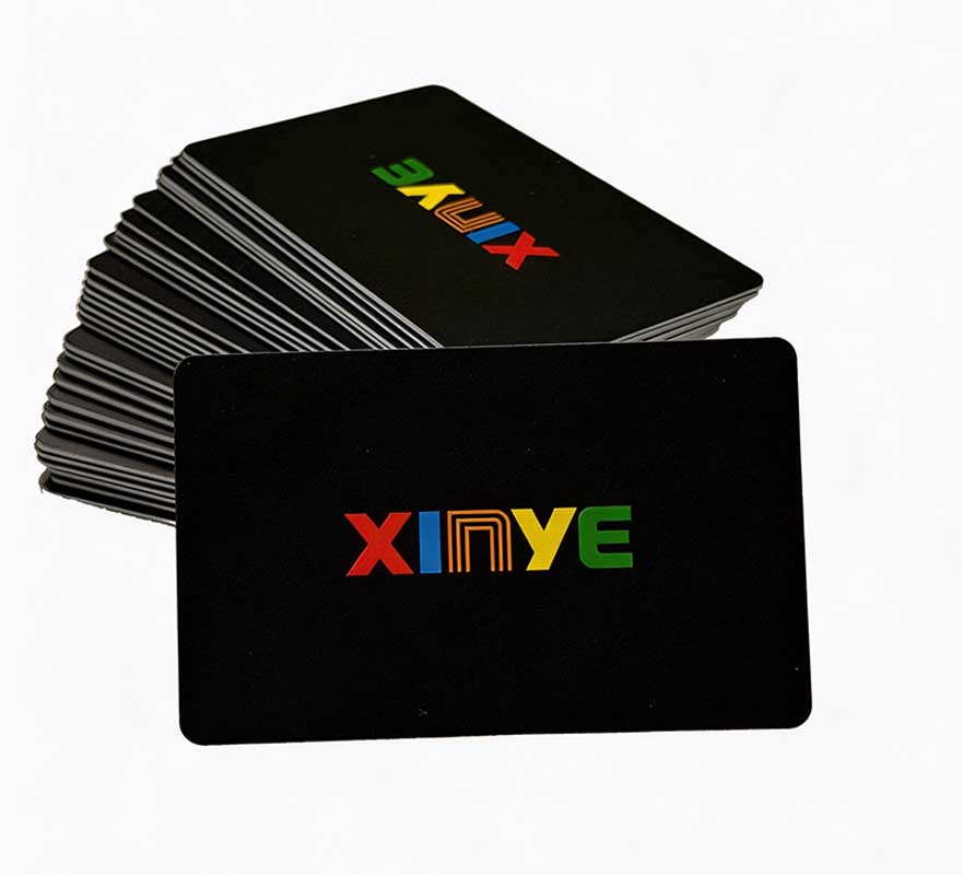 Mifare RFID Card 1k S50 Smart Chip Card Blank Black PVC Contactless RFID Cards for Office Access Control and Membership Management