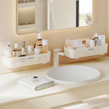 Chic Bathroom Storage Basket Enhances Your Storage Space