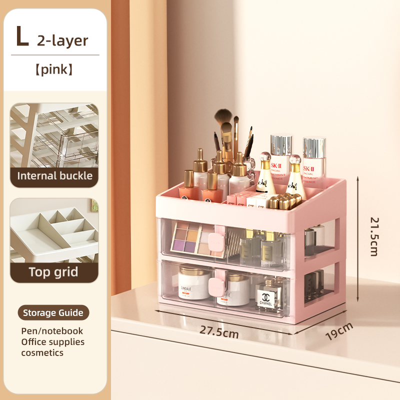 Stay organised and save time getting ready with a dressing table organiser.