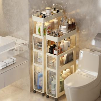 Bathroom Trolley: Say Goodbye to Cluttered Vanity Tops, Refresh Your Tidy Space