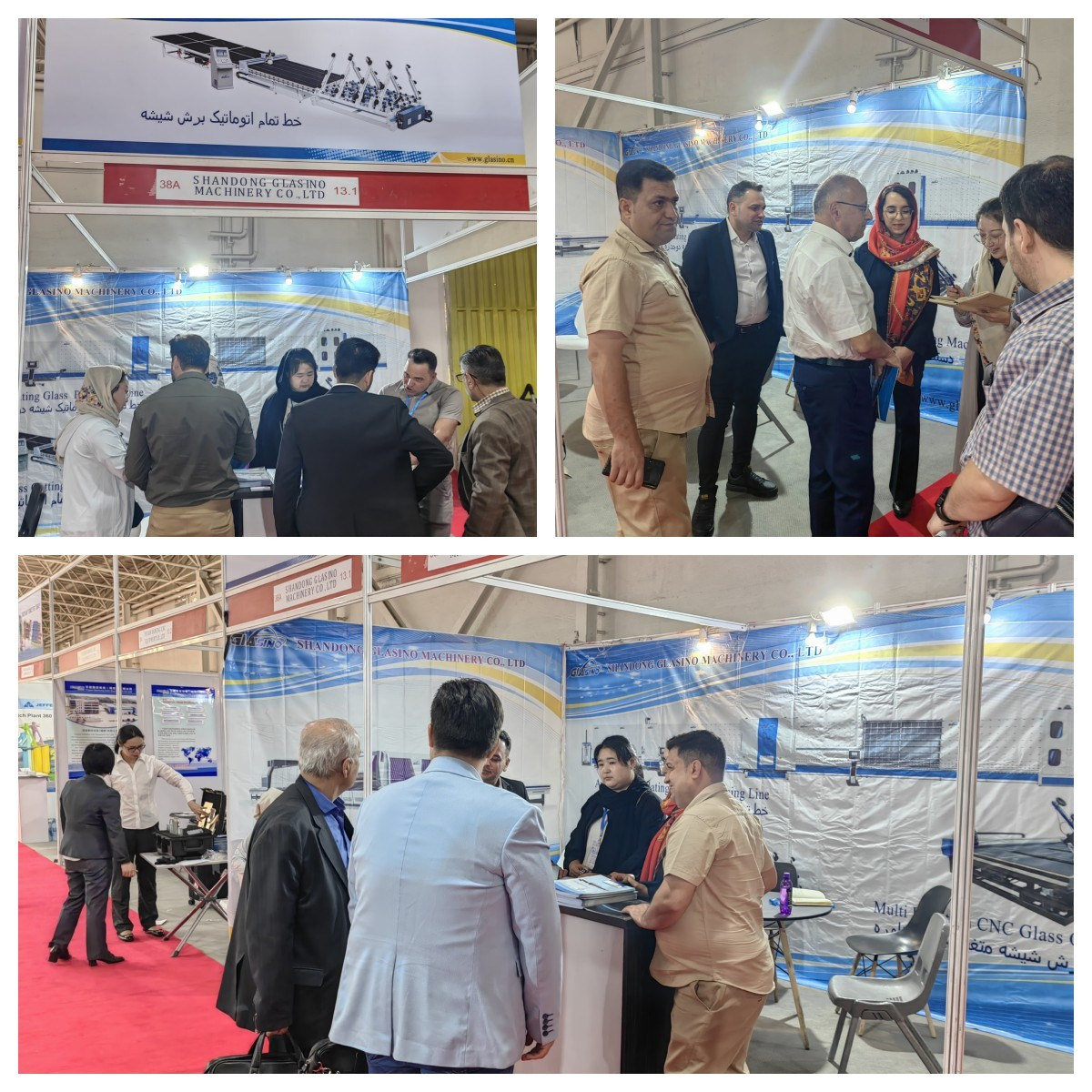 Glasino will participate in the Iran Glass Show