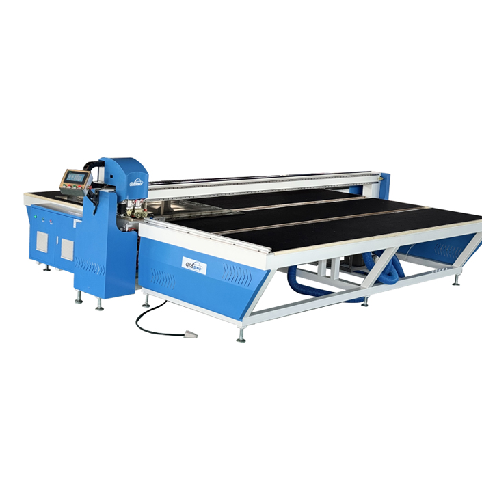 Semi auto laminated glass cutting machine