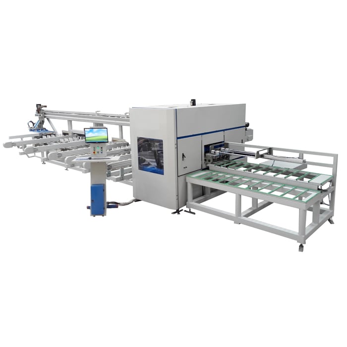 PVC Profile Sawing and Processing Center
