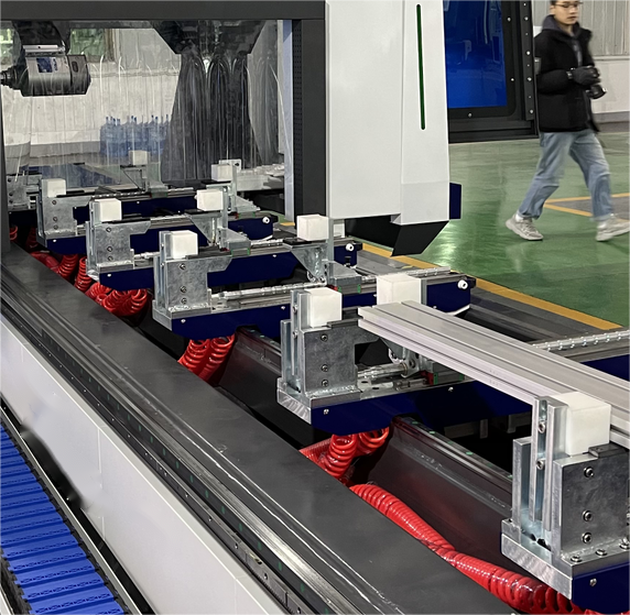 5 axis alu profile cnc machining center-7