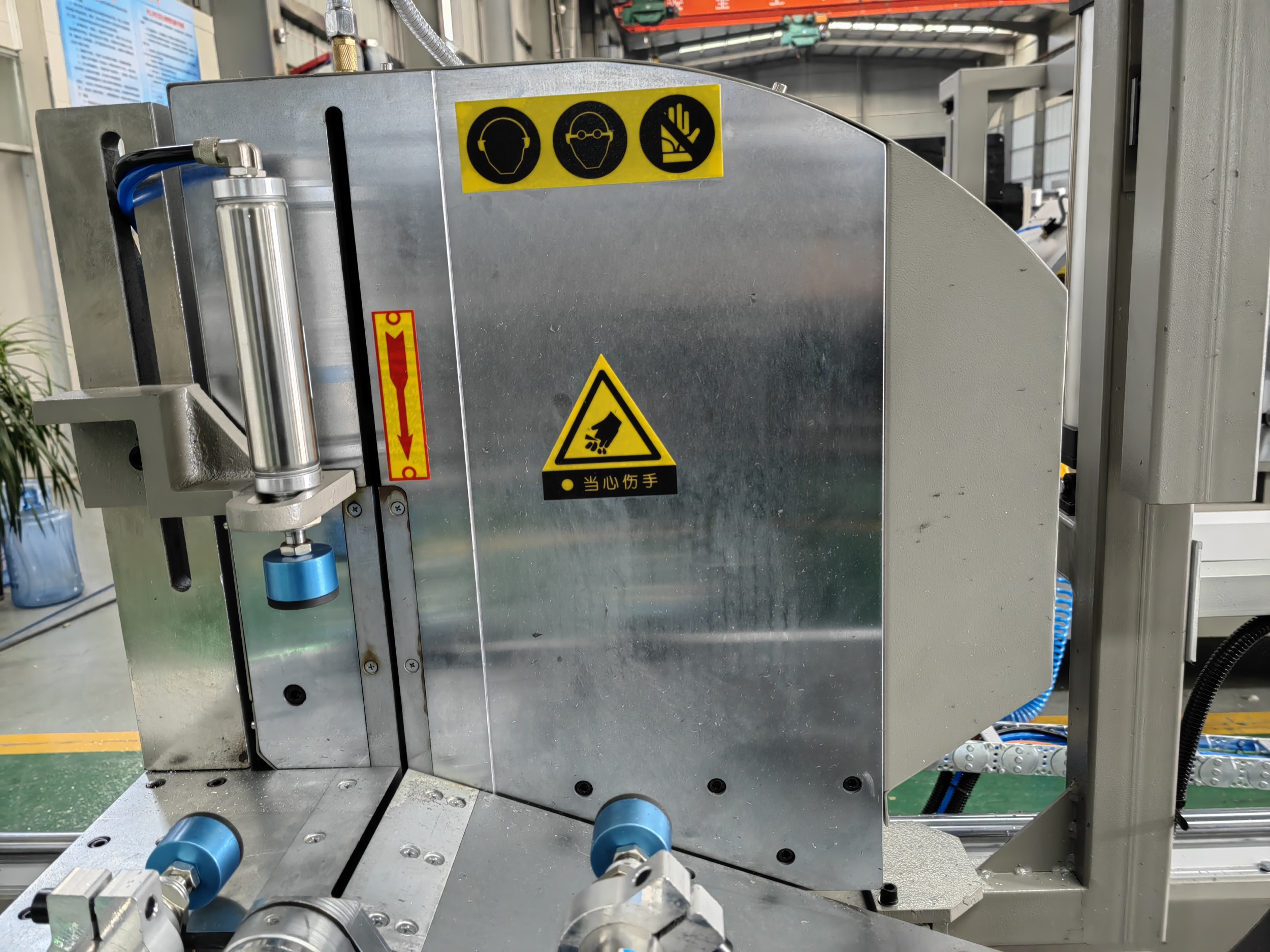 digital display aluminum and pvc double head cutting saw-4