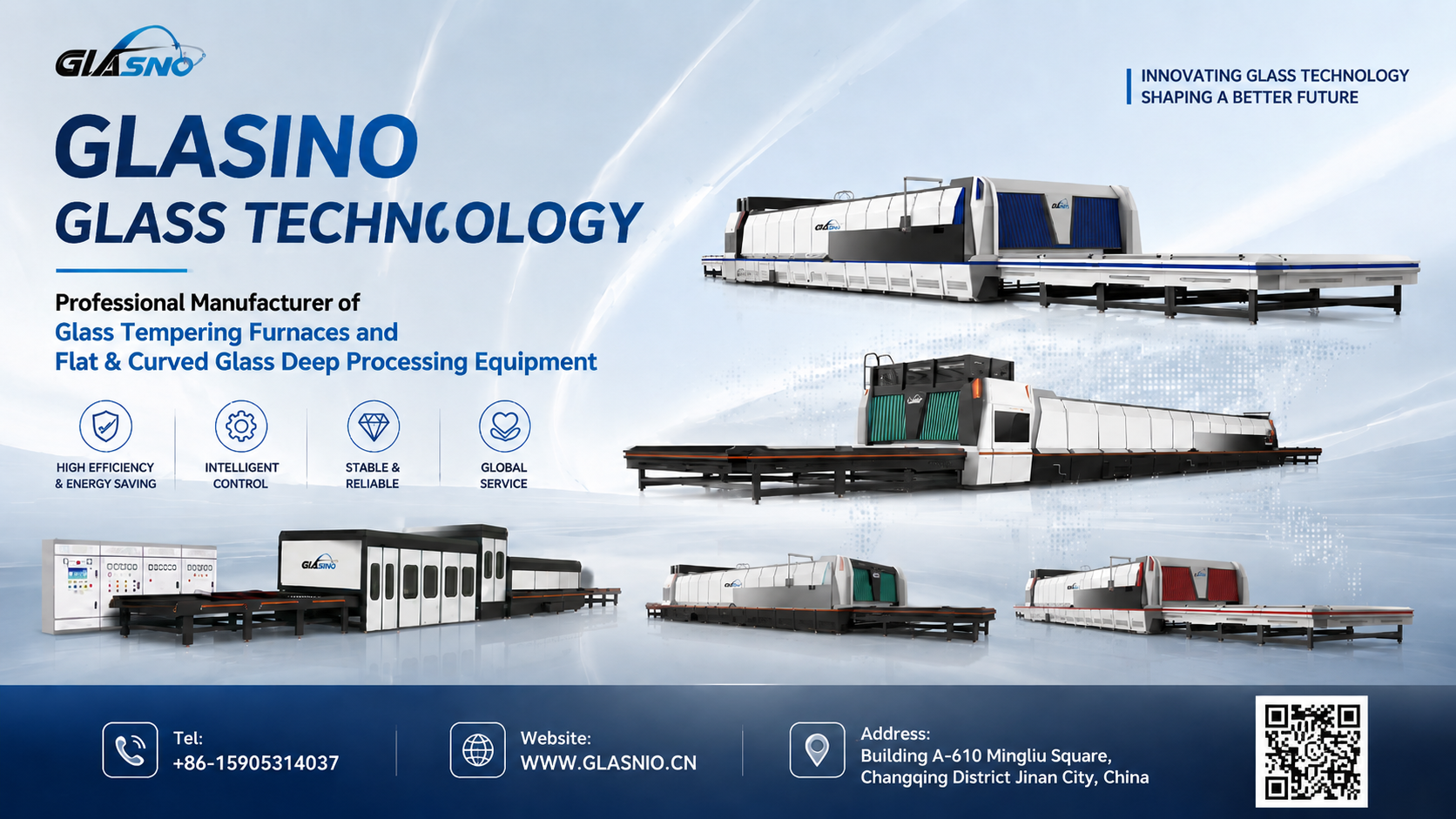 Intelligent Glass Tempering Furnace, Built by GLASINO
