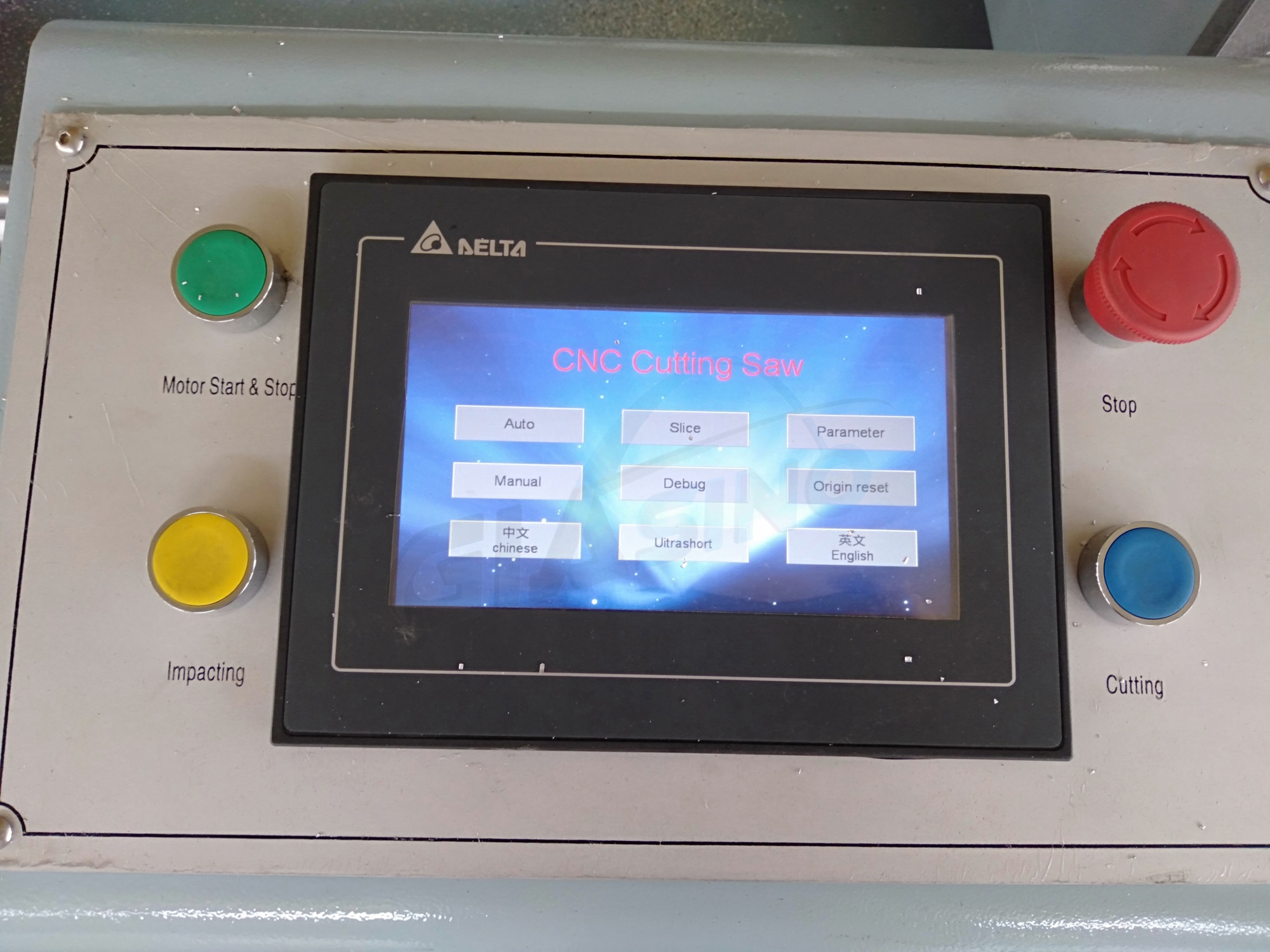aluminum and pvc double head cnc cutting saw ljz2s 500x4200-5
