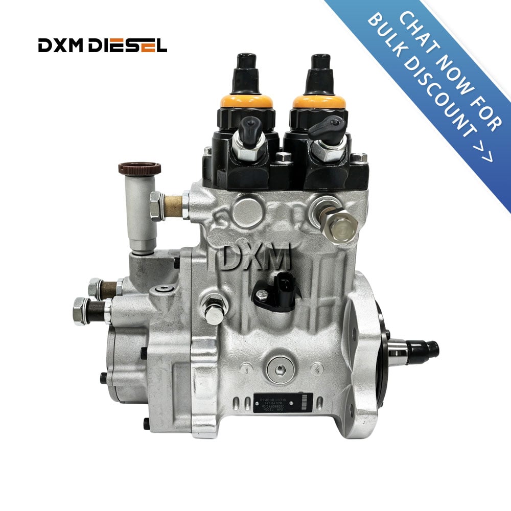 DXM Diesel HP0 Fuel Injection Pump 094000-0711 Common Rail 094000-0710 for Diesel Engine Sino-truk D12 D10 HOWO Truck A7 VG1246080050