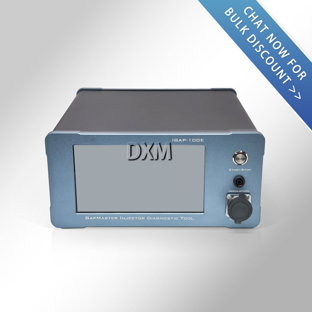 DXM IGAP100E Common Rail  Injector Tester 7 Inch high definition touchscreen supporting touch operation and data display Test Bench 