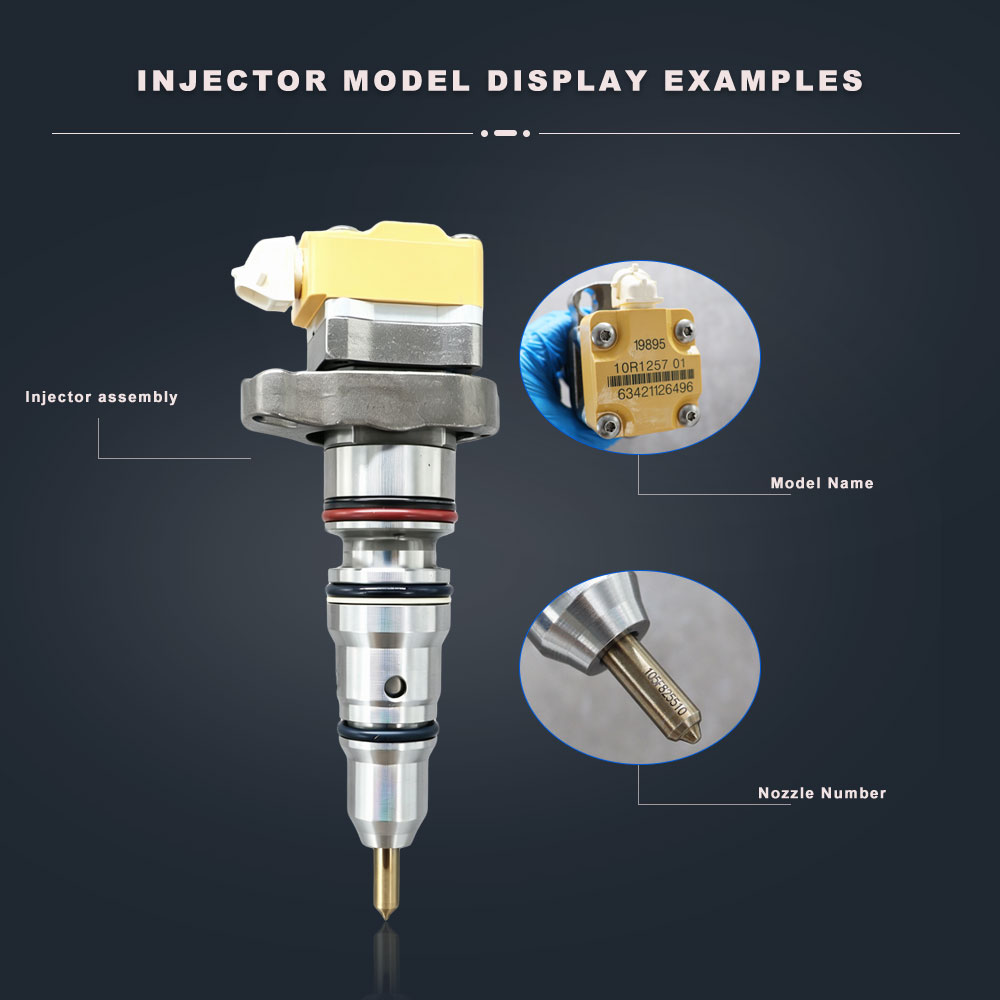 DXM 10R1257 Common Rail Injectors 10R-1257 10R1257 Suitable for 3126 3126B/3126E Truck Parts
