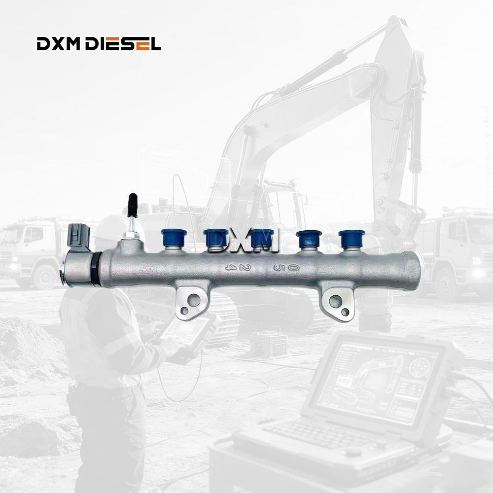 DXM 23810-0E020 Fuel Rails 095600-6860 23810-0E020 23810-11040 for Revo 1KD/2KD Engine