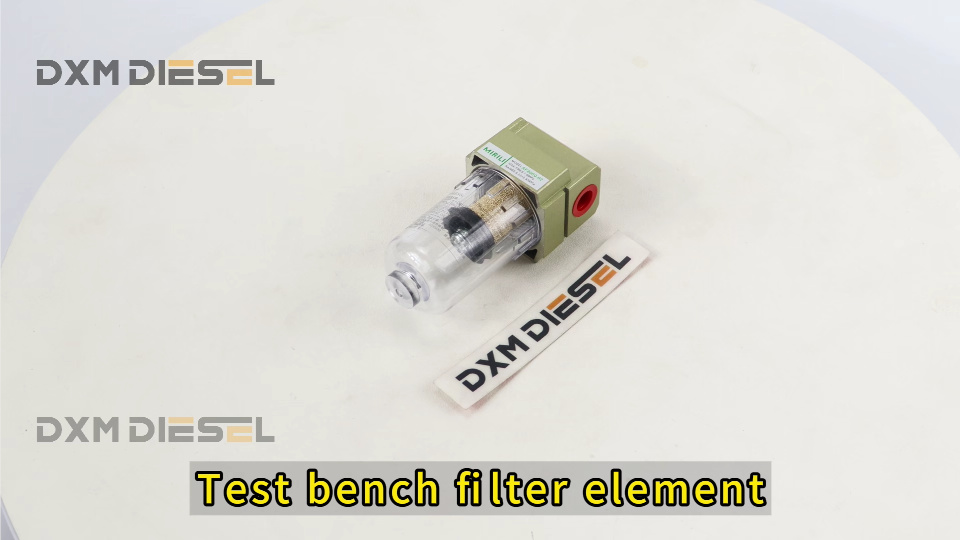Elemen filter meja uji