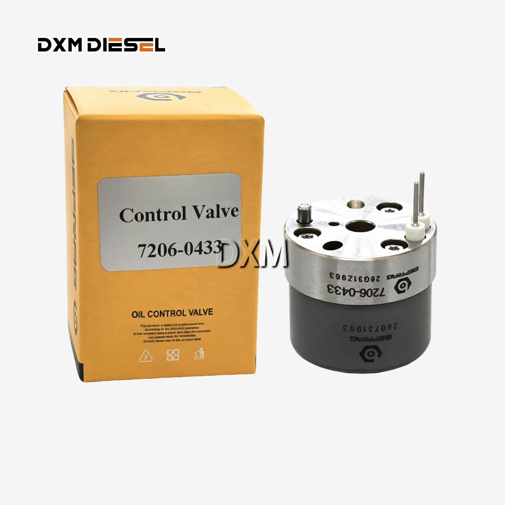 DXM Original Fuel Injector Solenoid Valve 7206-0433 72060433 for 33800-84400 20544184 20544186 21586294