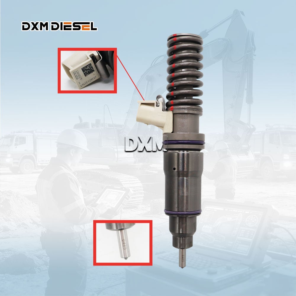 DXM EX631018 Diesel Engine Pump Injector Assembly EX631018 FE4E00001 BEBE4E00101 BEBE4E00101