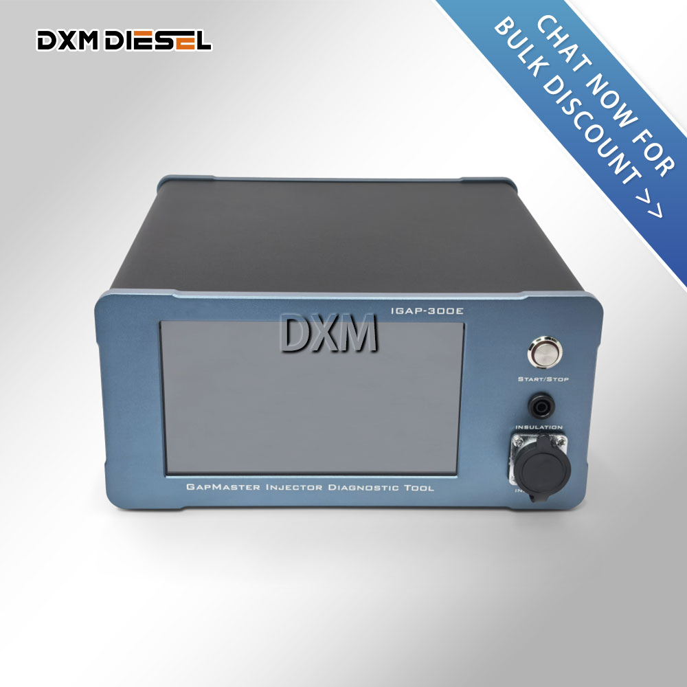 DXM IGAP300E Common Rail Injector Tester 7 Inch high definition touchscreen supporting touch operation and data display Test Bench