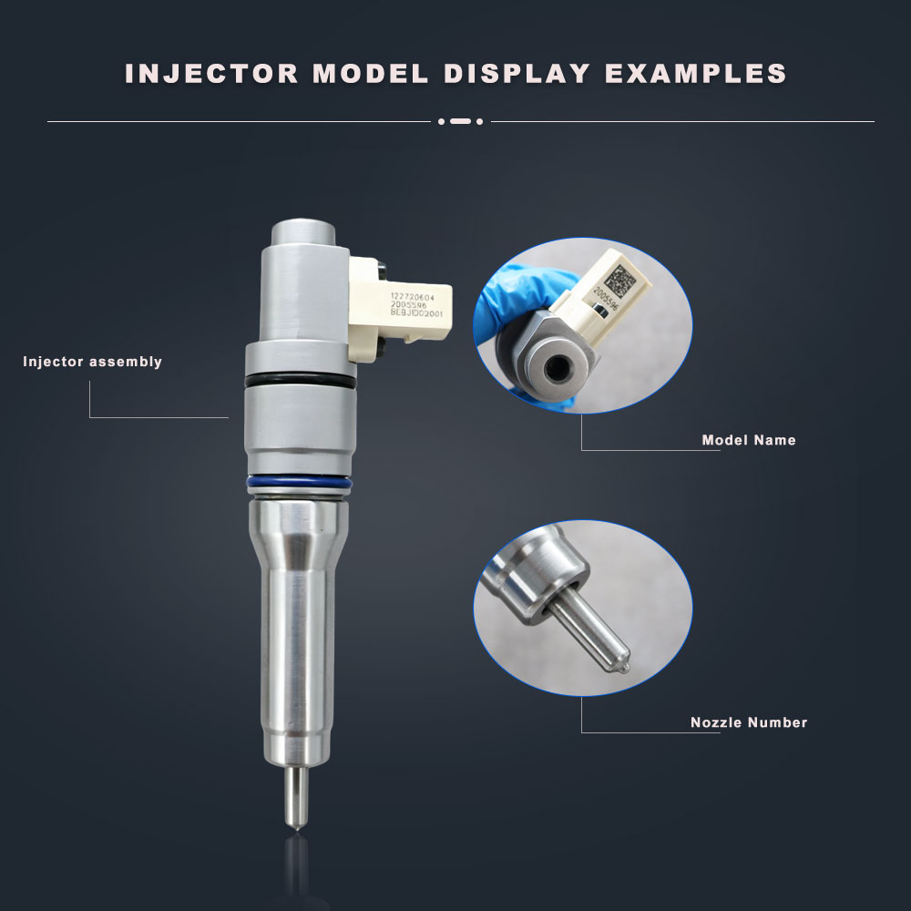 DXM 2005596 Original Fuel Injector BEBJ1D02001 for DAF MX13 EURO 6 MY15 diesel Engine XF CF
