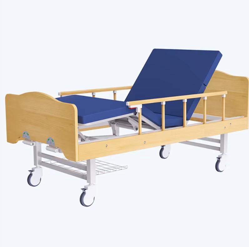 CM-MHB-02/سرير مستشفى يدوي بوظيفتين