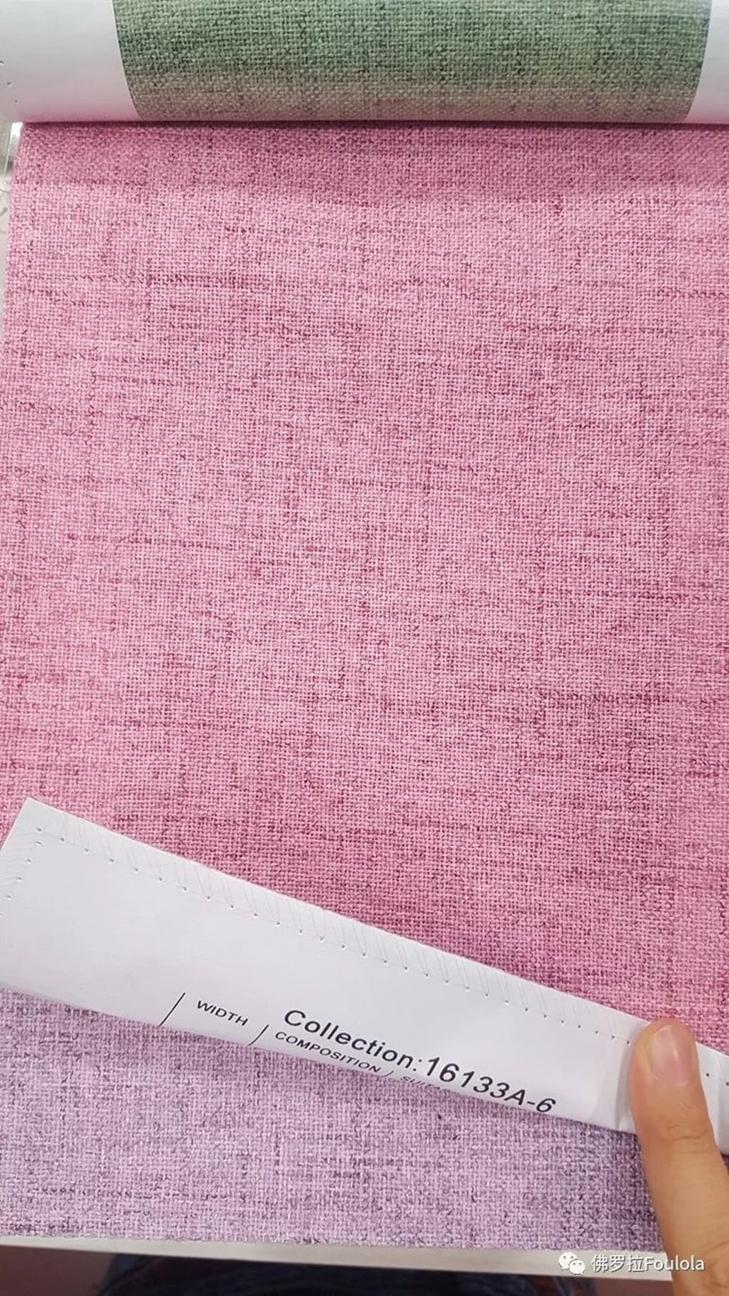 Foulola:16133A# Series,2.8/3.2m Two Sided Artwork Linen Fabric supplier