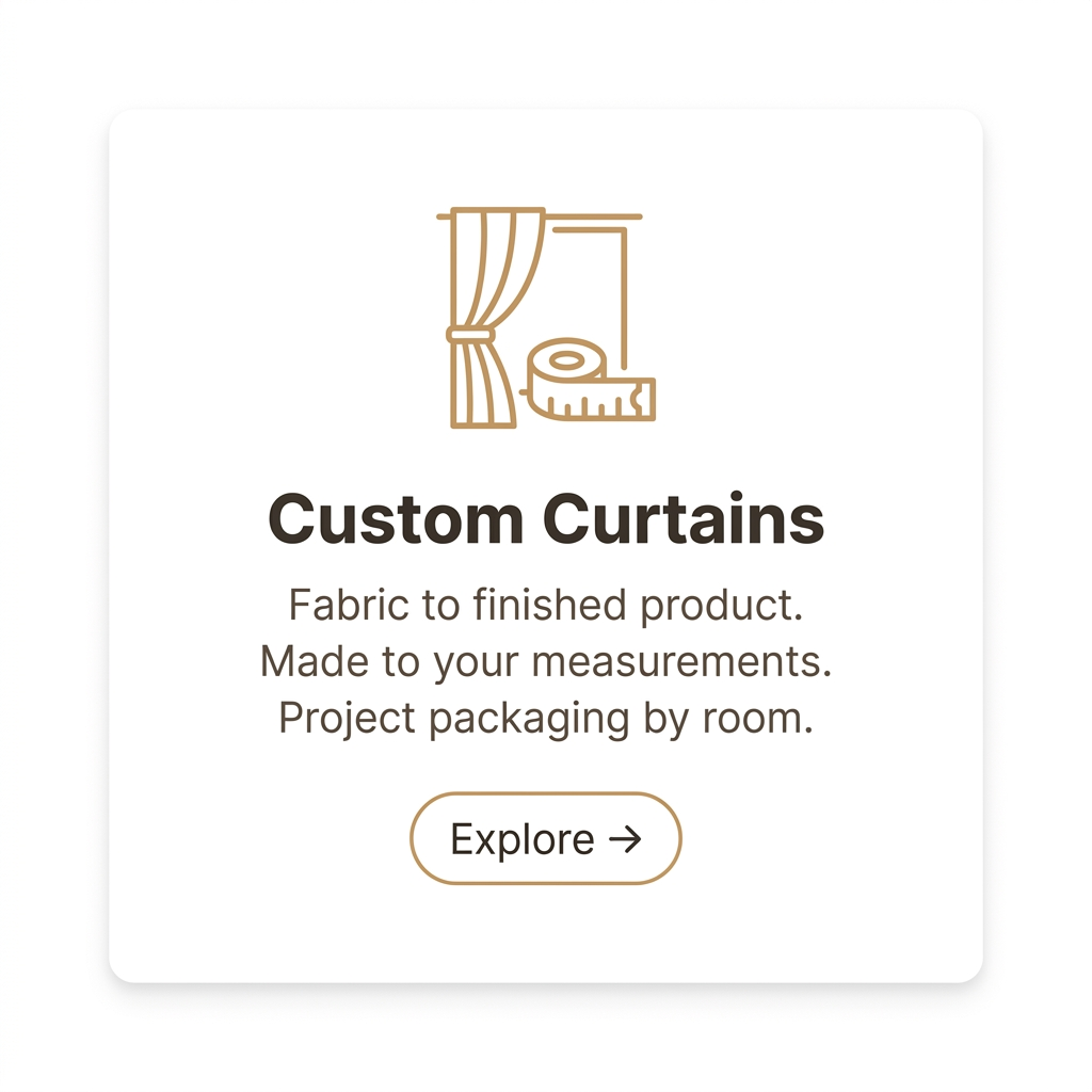 Custom Curtains