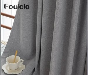 Foulola News: 3.2/3.4m Seria 333# Zasłona 100% zaciemniająca