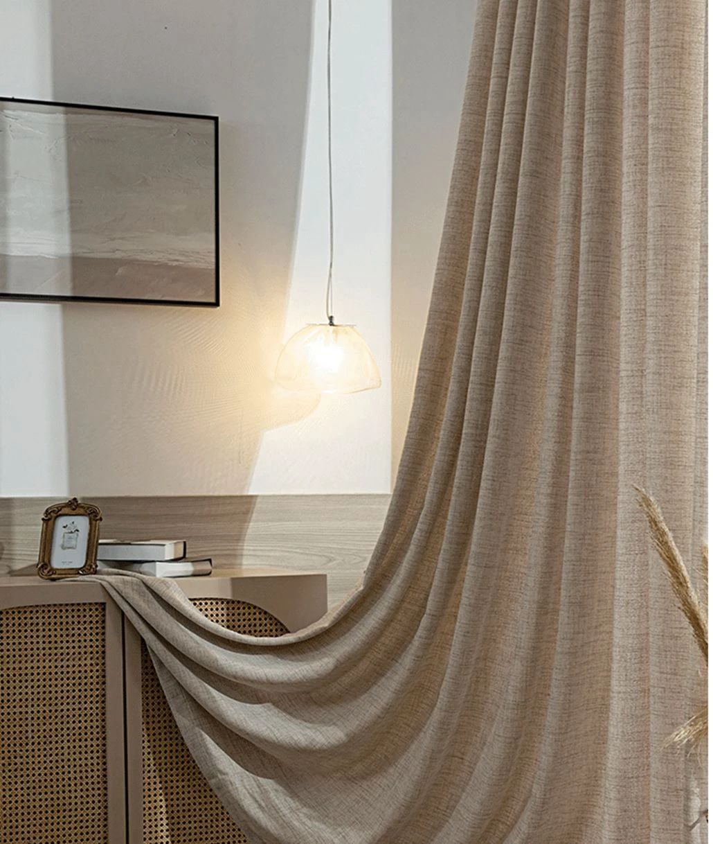 Foulola:16133A# Series,2.8/3.2m Two Sided Artwork Linen Fabric supplier