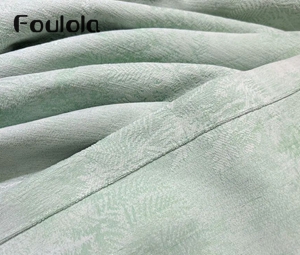 Luxury Chenille Scattered Leaf Jacquard Blackout Curtain – 446gsm, Triple-Weave 90-95% Shading, A-Class Eco, Acoustic & Thermal, 280CM & 320CM Width, 7 Colours | BYNX#