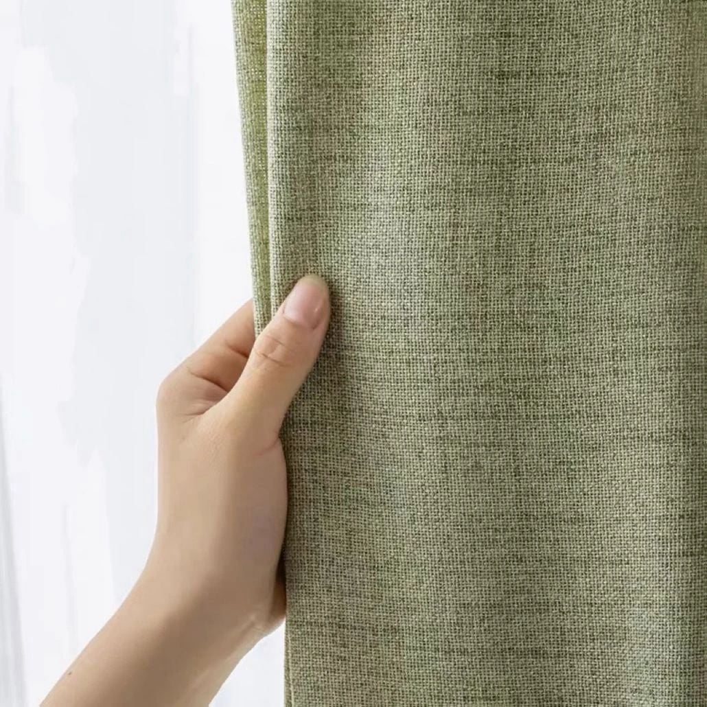 Foulola:16133A# Series,2.8/3.2m Two Sided Artwork Linen Fabric manufacture