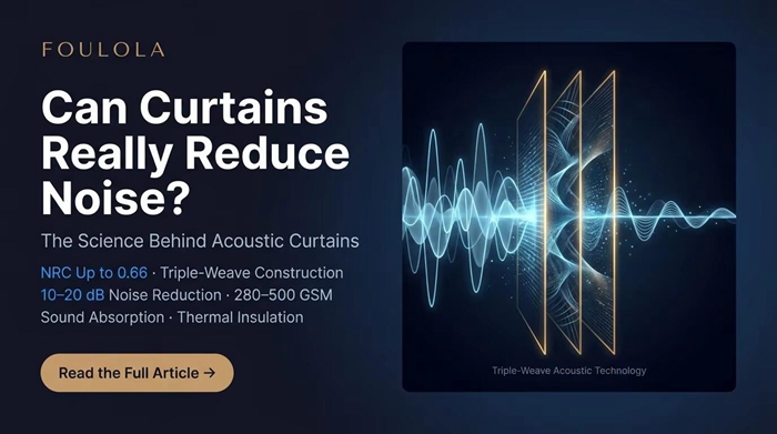 Can Curtains Really Reduce Noise? The Science Behind Acoustic Curtains