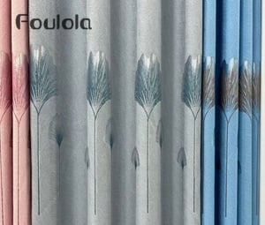 Foulola News: 2.8/3.2m 306/307/308/309 Wielokolorowy Zasłona Przeciwświatłowa