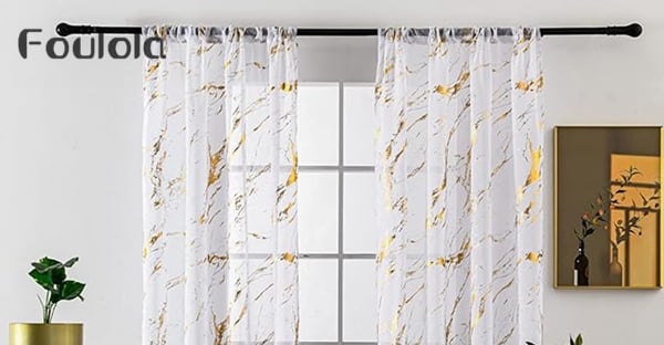 Foulola News: Abundant Designs & Colors Ready Made Sheer Curtain