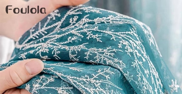 foulola news embroidery combined series curtain stars leaves-4