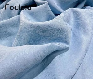 Foulola News: 2,8/3,2 m Luksusowa Zasłona i Tkanina Jacquard Chinelle Przeciwświatłowa ---886