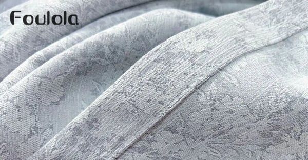 Foulola News:280CM/320CM Width Luxury Double-Sided Chenille Jacquard Blackout Curtain---2611#