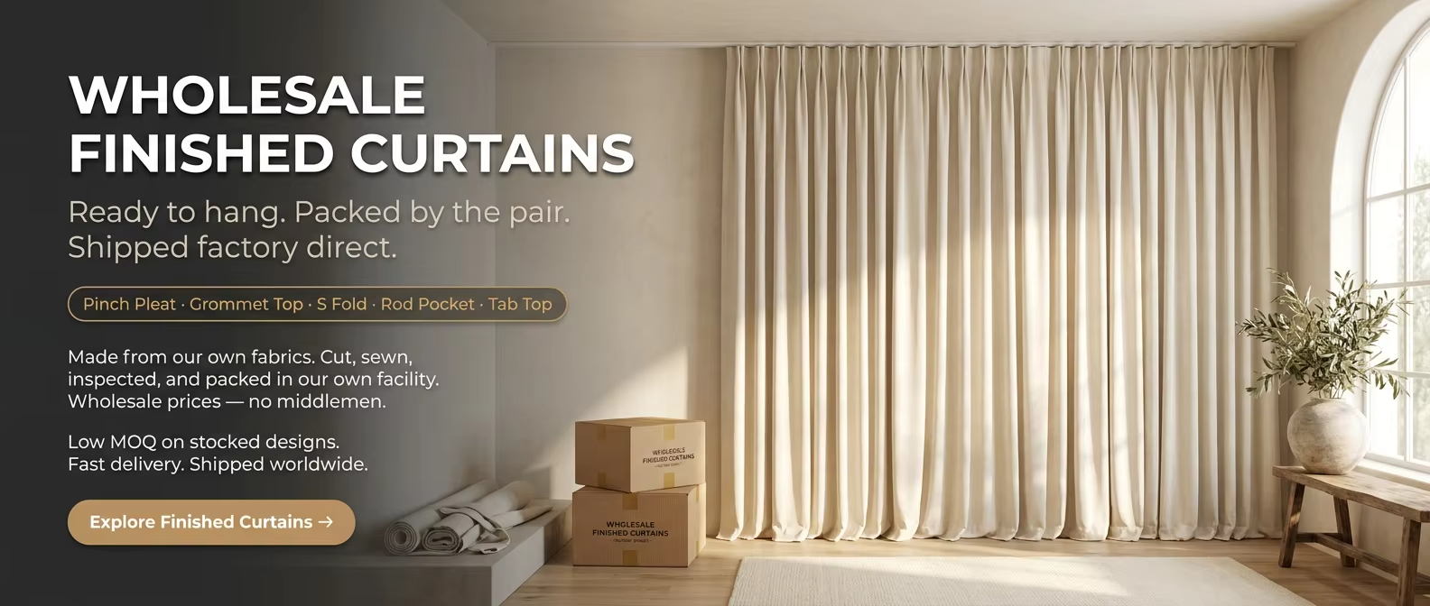 Wholesale Finished Curtains