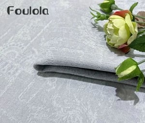 Foulola News: BLYX# 2,8/3,2 m Luksusowa zasłona jacquardowa z chenillu, matująca