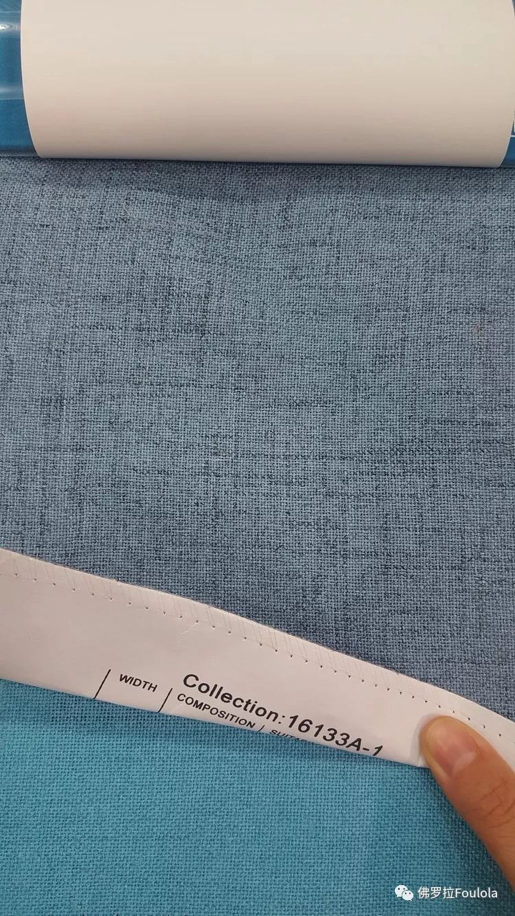 Foulola:16133A# Series,2.8/3.2m Two Sided Artwork Linen Fabric supplier