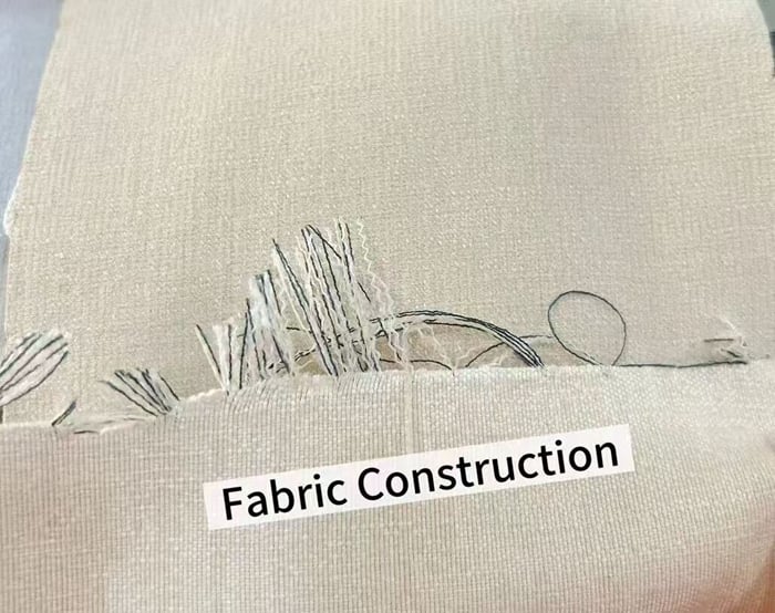 Triple-Layer Blackout Fabric Structure - Triple-Weave Artwork for 90-95% Light Blocking and Heat Insulation