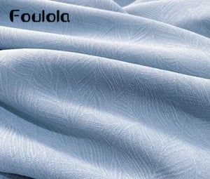 Luxury Chenille Jacquard Blackout Curtain – 428gsm, Double-Sided, Triple Weave 90-95% Shading, Matte, 280CM&320CM Width | ZMCL