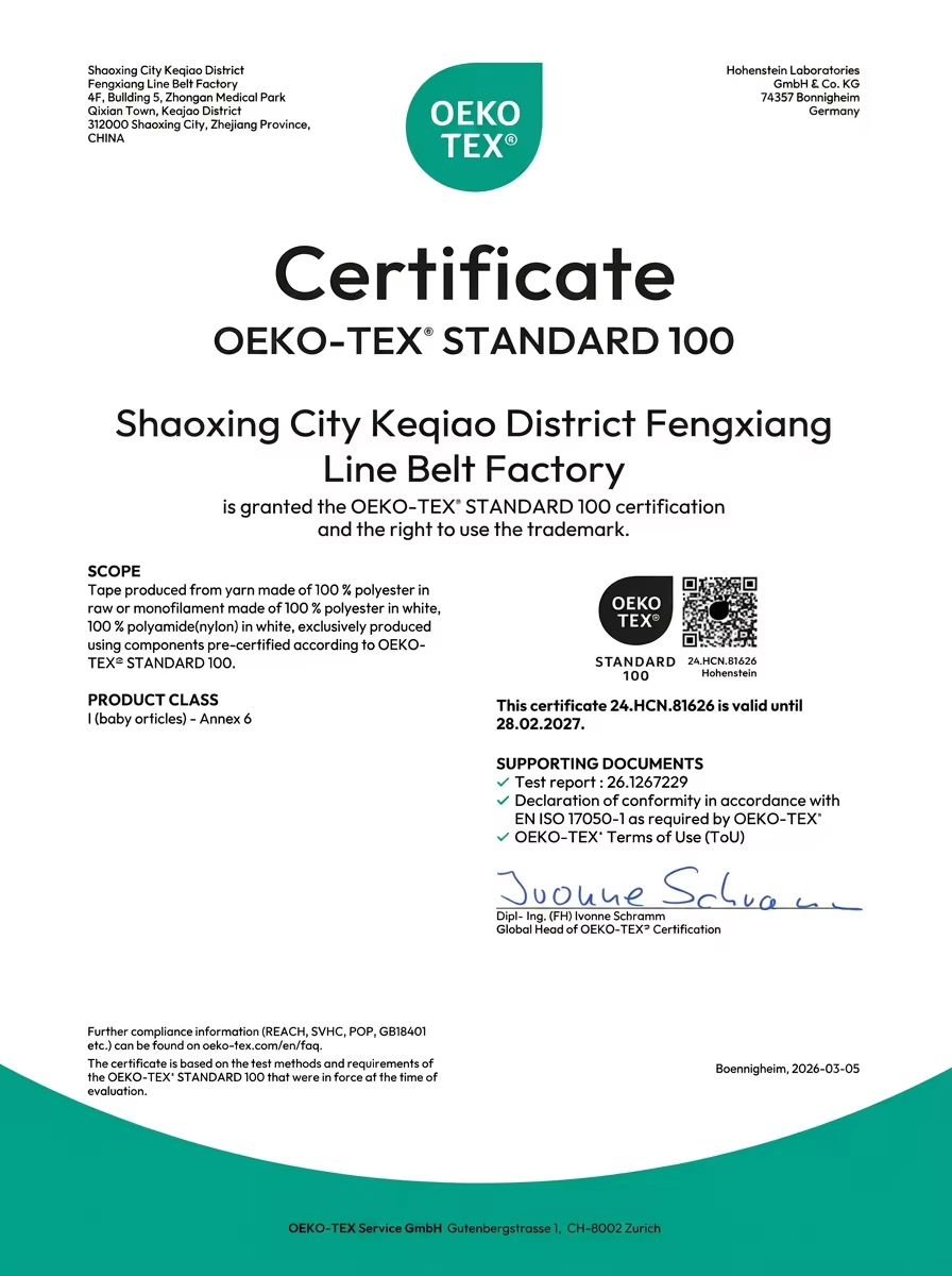OEKO-TEX Certified