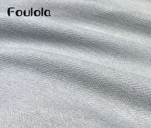 Foulola: SS# – Double-Sided Herringbone 90-95% Blackout Curtain & Fabric – 528GSM Triple-Weave, Acoustic & Thermal, 280CM & 320CM Widths, 10 Colours – Ideal for Hotels & High-End Residential