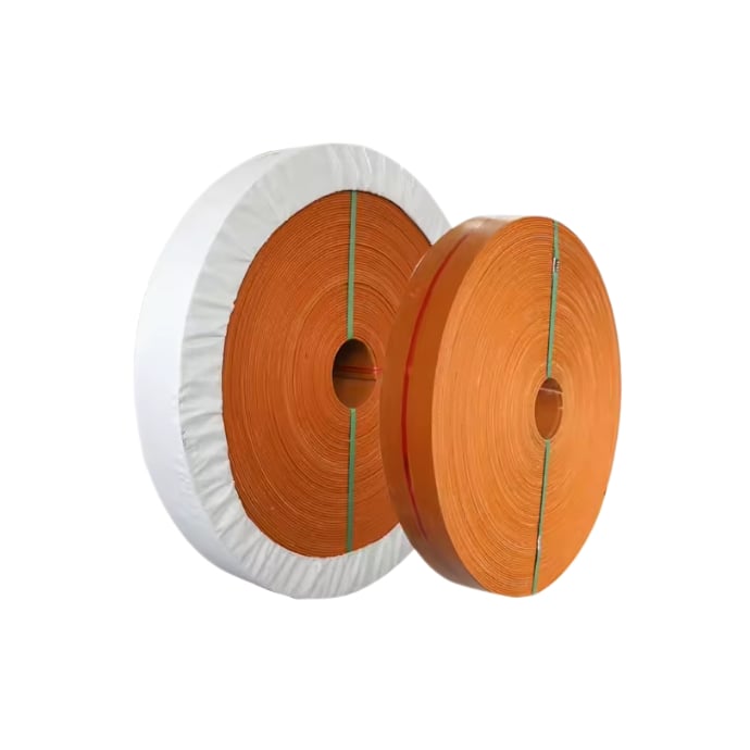 Heavy Duty Flat Belt 5mm Thickness Fabric Reinforced Rubber Belt for Industrial Machinery Equipment