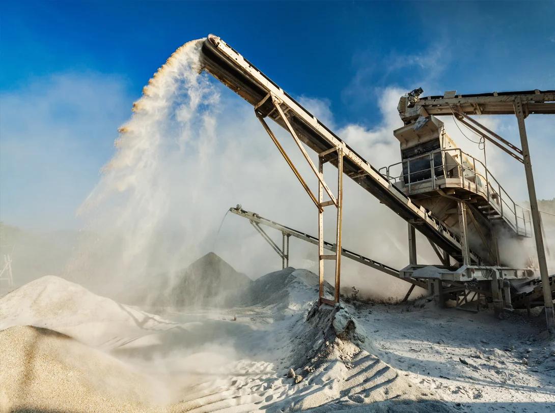 Fournisseur de convoyeurs à bande pour les projets de minerai de fer en Arabie saoudite