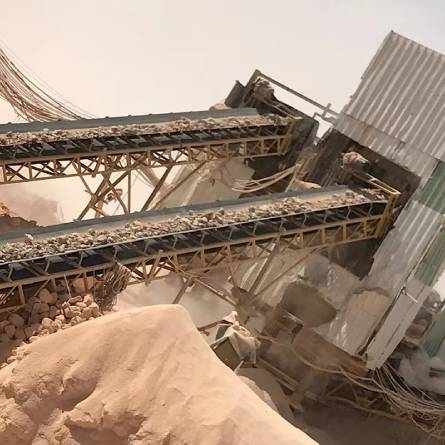 Cas de projet de convoyage résistant aux hautes températures | Mine de fer de Riyad, Arabie saoudite