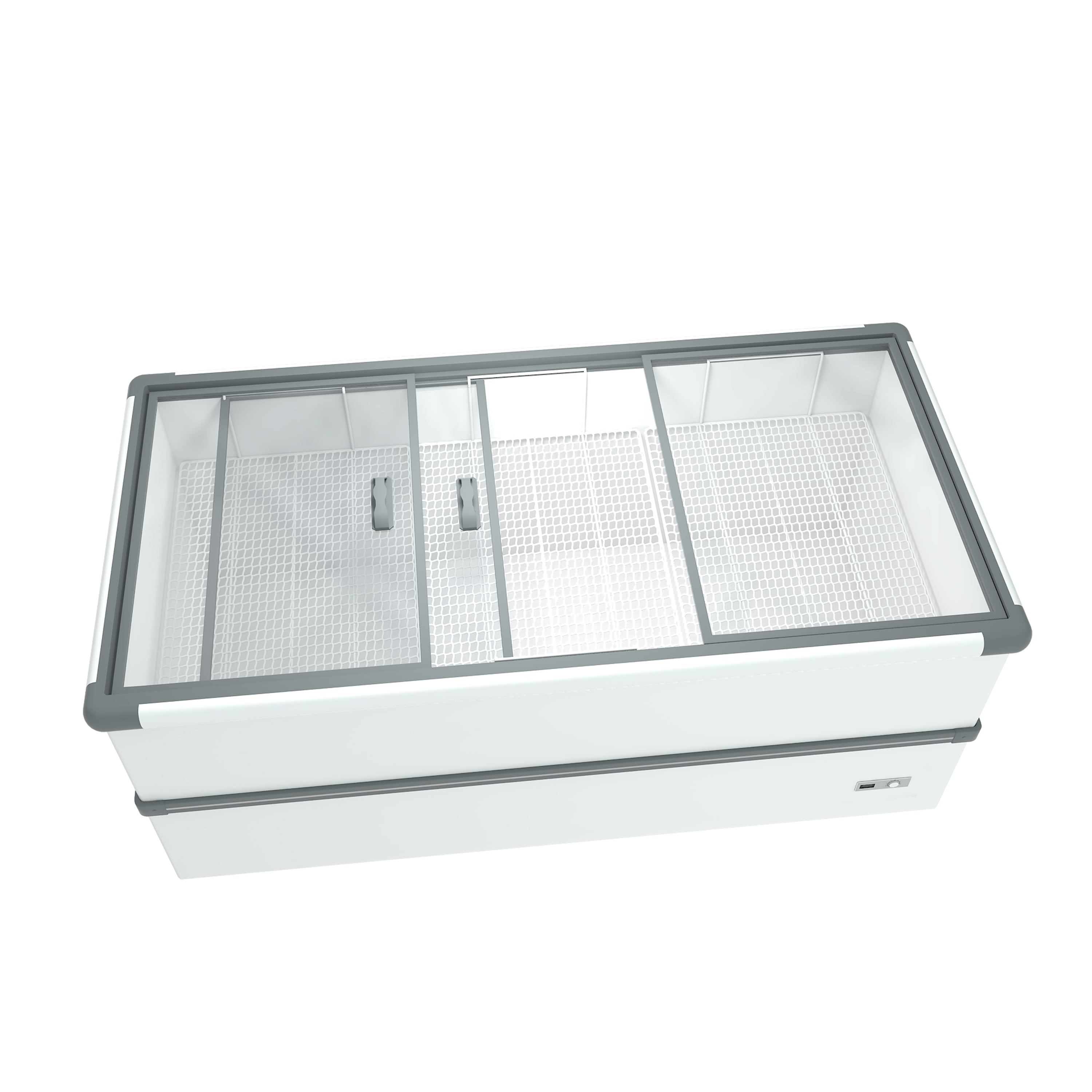 450L Top open island freezer for fish and seafood